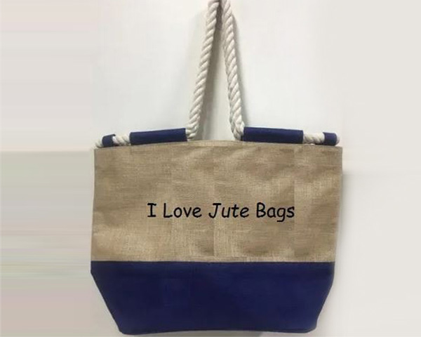 Customized jute bag image