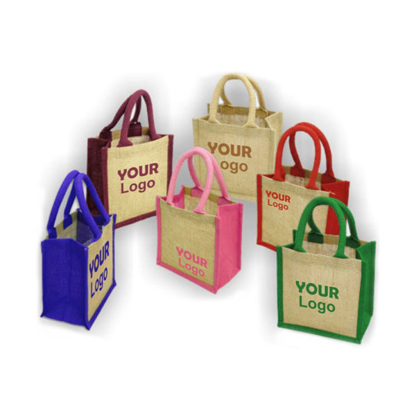 Jute logo bag image