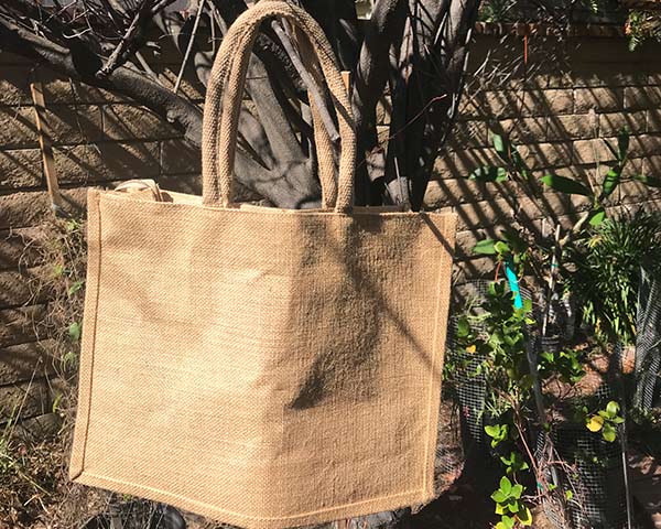 Reusable jute bag image