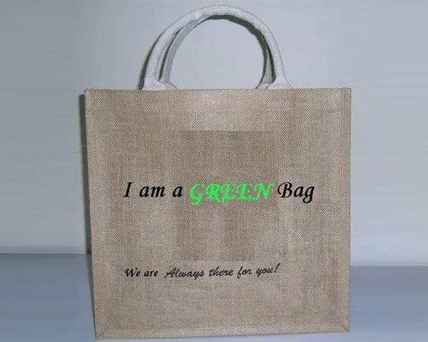 Customized jute bag image