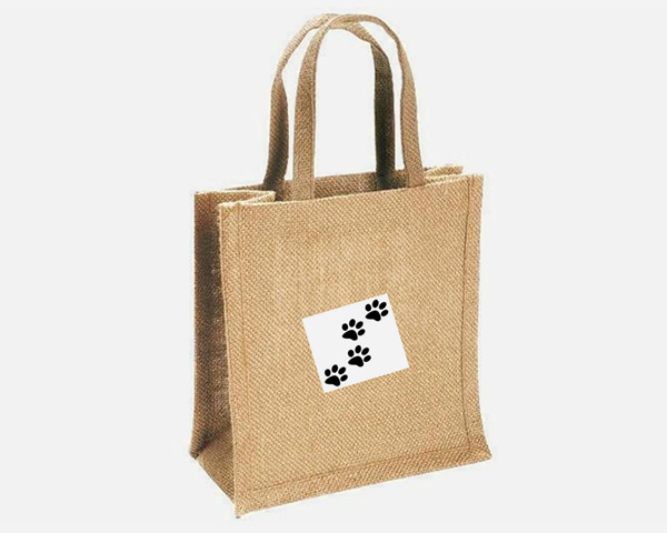 Jute pet bag image