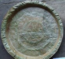Leaf plate image
