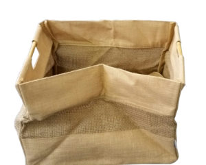 Jute organizer bin image